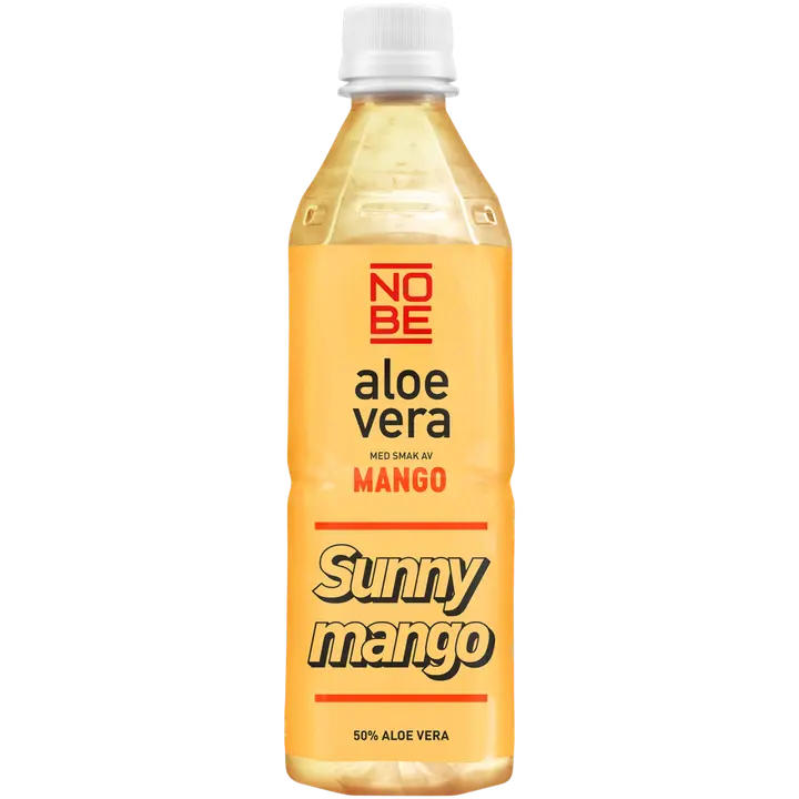 500ml Nobe Mangonmakuinen hiilihapoton aloe vera juoma