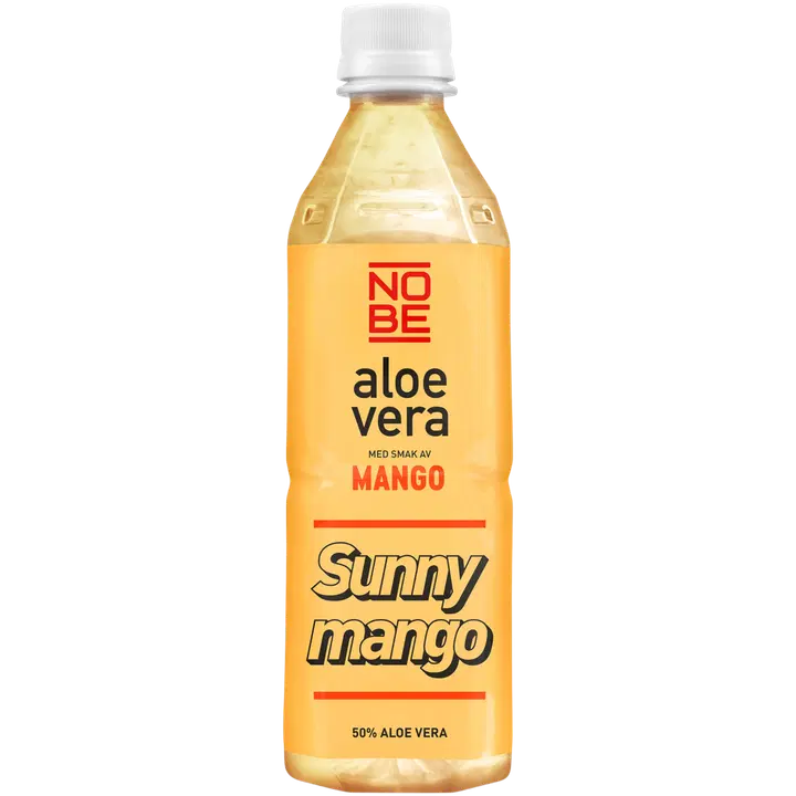 500ml Nobe Mangonmakuinen hiilihapoton aloe vera juoma