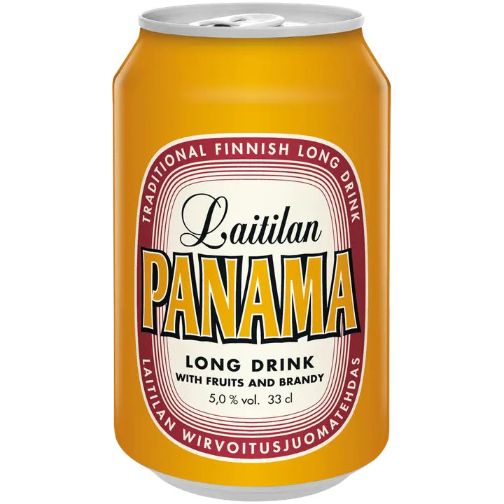 Laitilan Panama Brandy 5,0 til-% 0,33L brandypohjainen hedelmäinen long drink