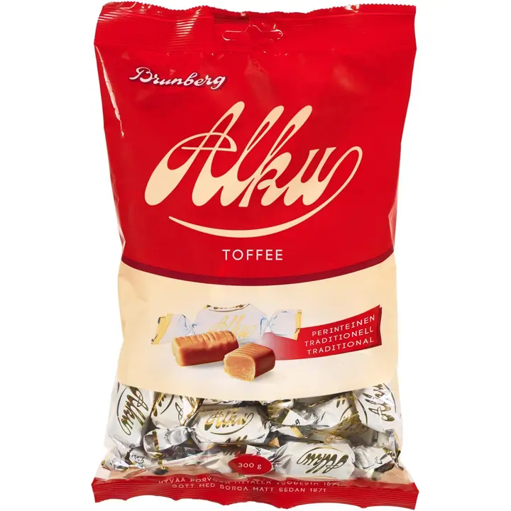 Brunberg Alku toffeekaramelli 300g