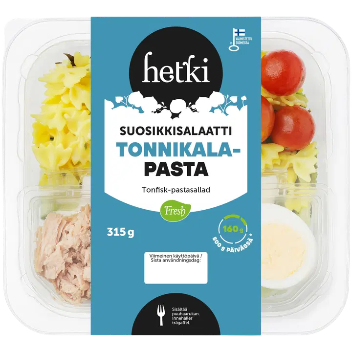 Fresh Hetki Suosikkisalaatti Tonnikala-Pasta 315g