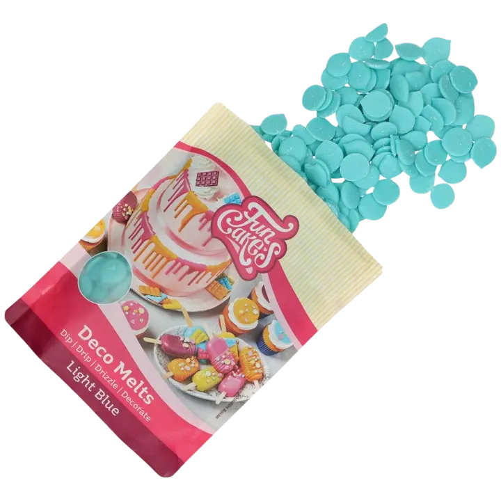Funcakes decomelts -napit, vaaleansininen 250g