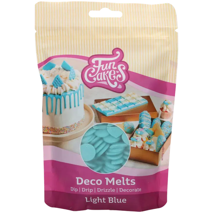 FunCakes Deco Melts-napit, vaaleansininen 250g