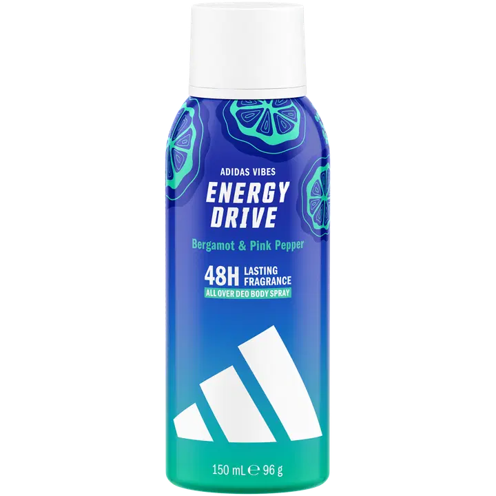 Adidas Vibes Energy Drive deo body spray 150ml, miehille