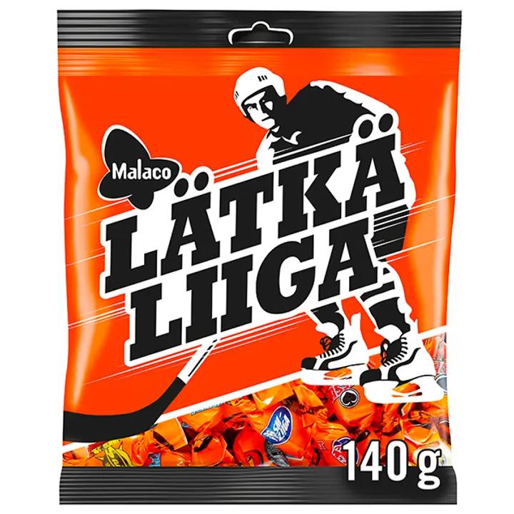Malaco Lätkäliiga makeinen 140g