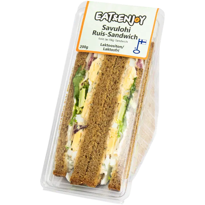 Eat & Enjoy Savulohi Ruis-Sandwich 200g