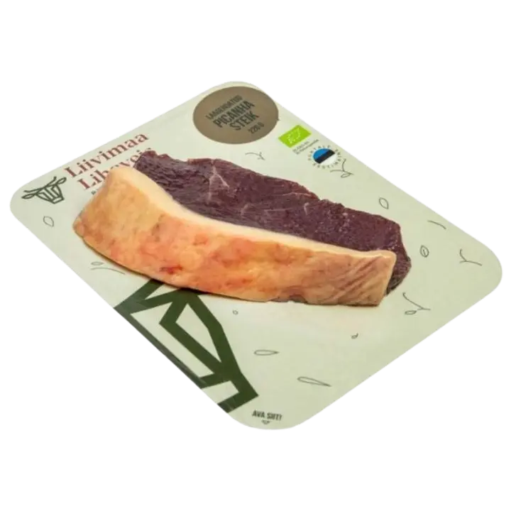 Liivimaa Lihaveis Mahe Rohumaaveise Picanha Steik 220 G
