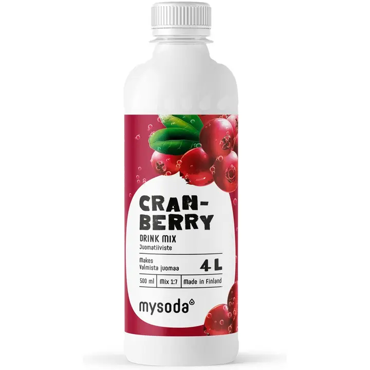 Mysoda Karpalo Virvoitusjuomatiiviste 500ml