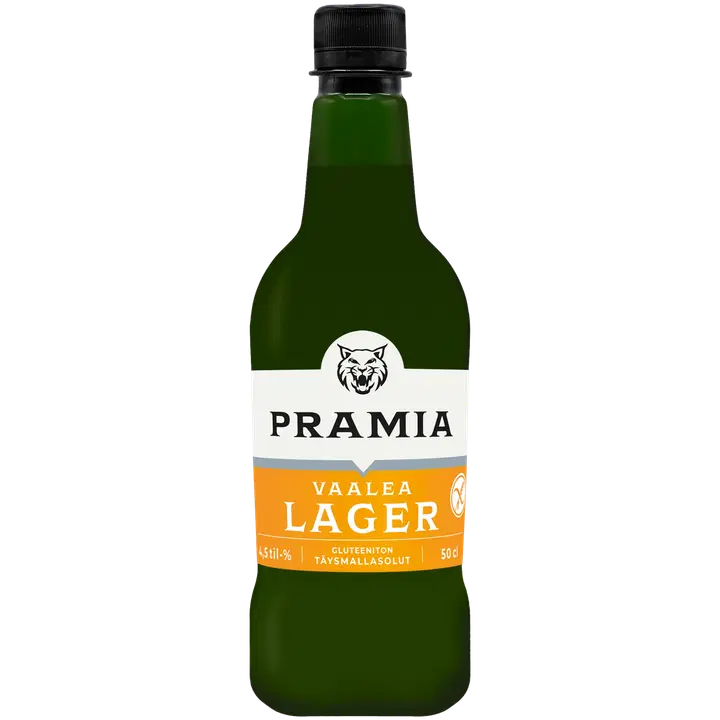 Pramia vaalea lager 4,5% 0,5l