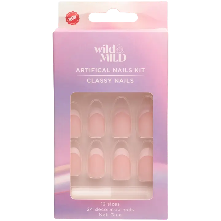 WM059 Iconic Artificial Nails Set Wild&Mild N24