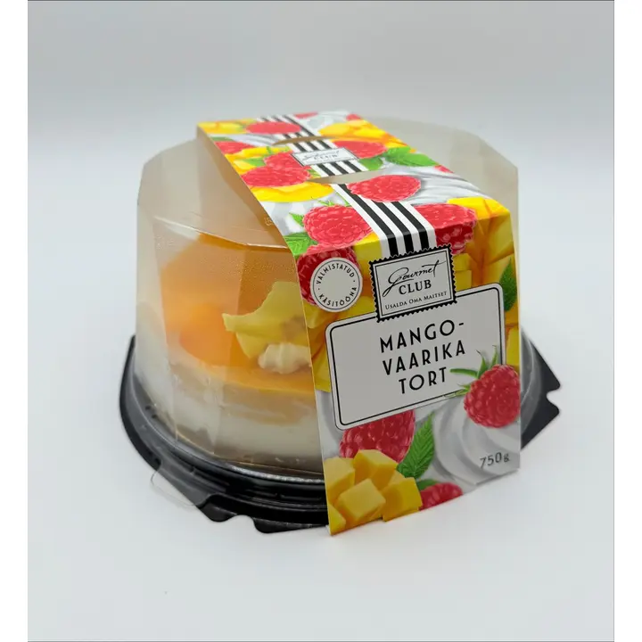 Gourmet Club Mango-vaarika tort 750 g