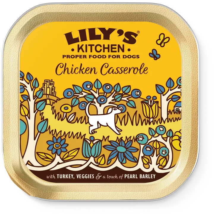 Lily's Kitchen 150g Chicken and Turkey Casserole sis. kanaa, kalkkunaa ja kasviksia koiranruoka