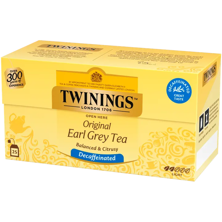 Twinings 25x2g earl grey kofeiiniton tee