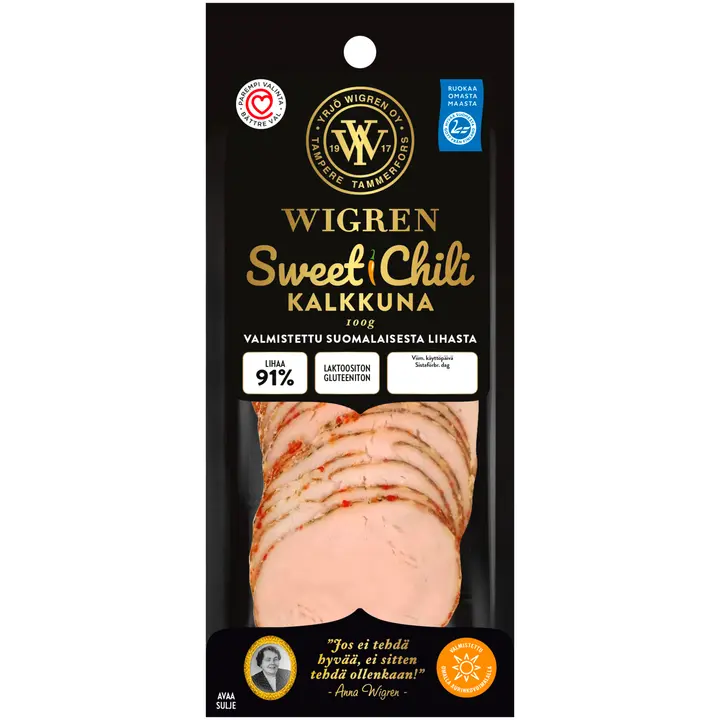 Wigren Sweet Chili Kalkkuna 100g