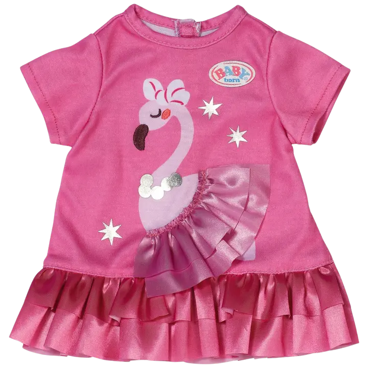 Babyborn kleit  flamingo 43 cm