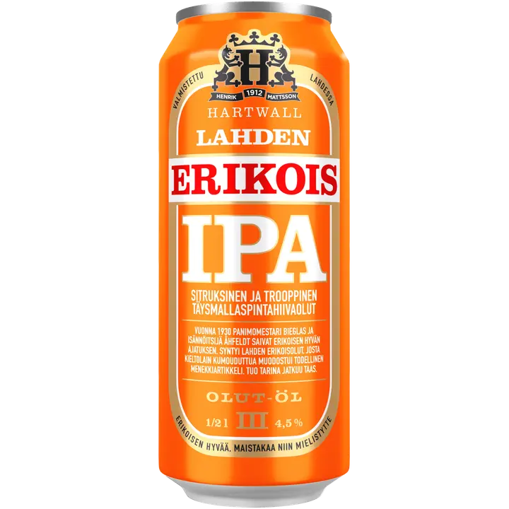 Lahden Erikois IPA olut 4,5% 0,5 l