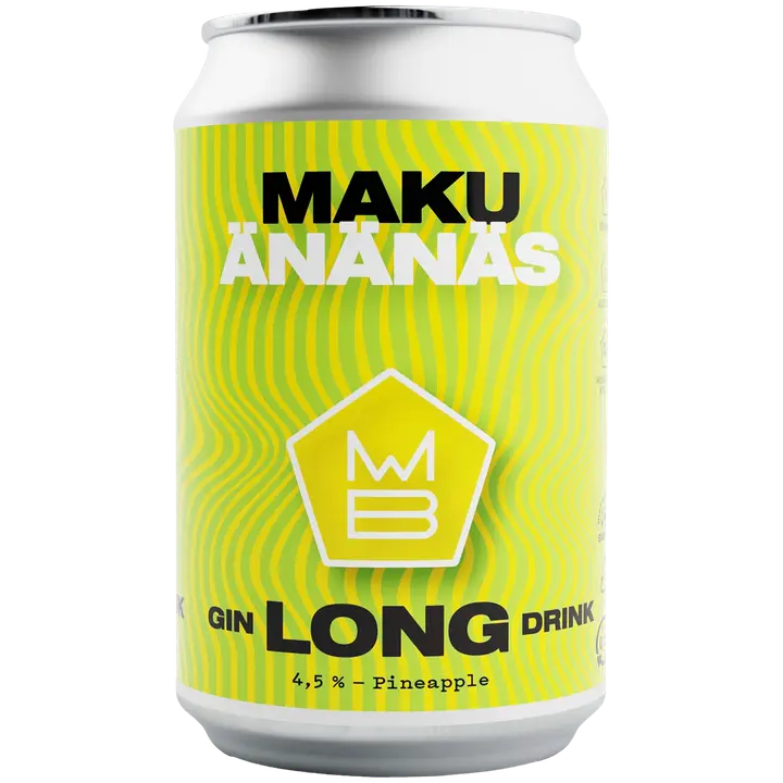 Maku Brewing pineapple gin long drink 4,5% 0,33l tlk