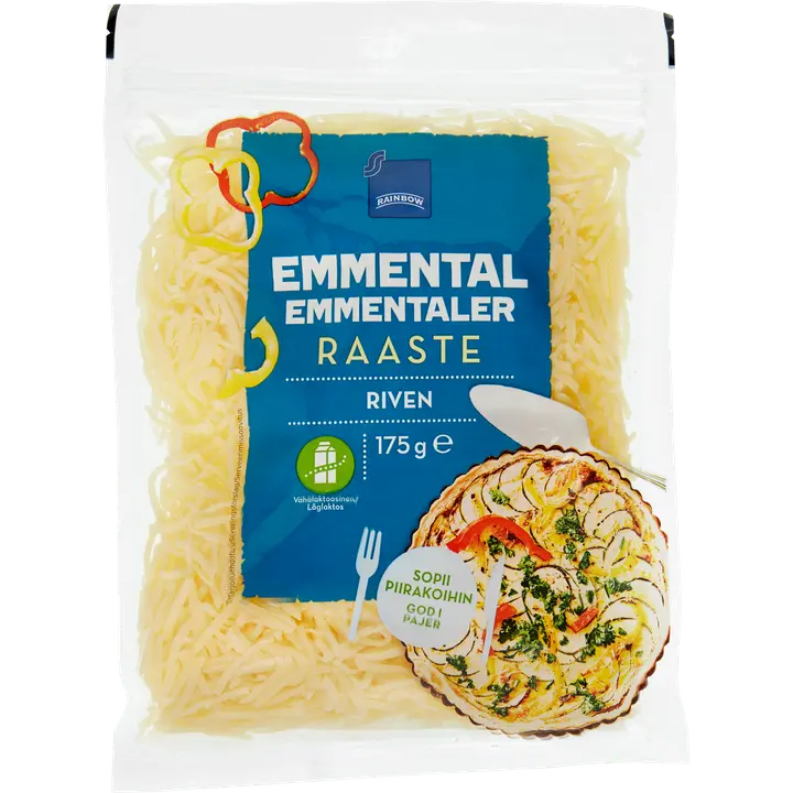 Rainbow 175g Emmentaljuustoraaste