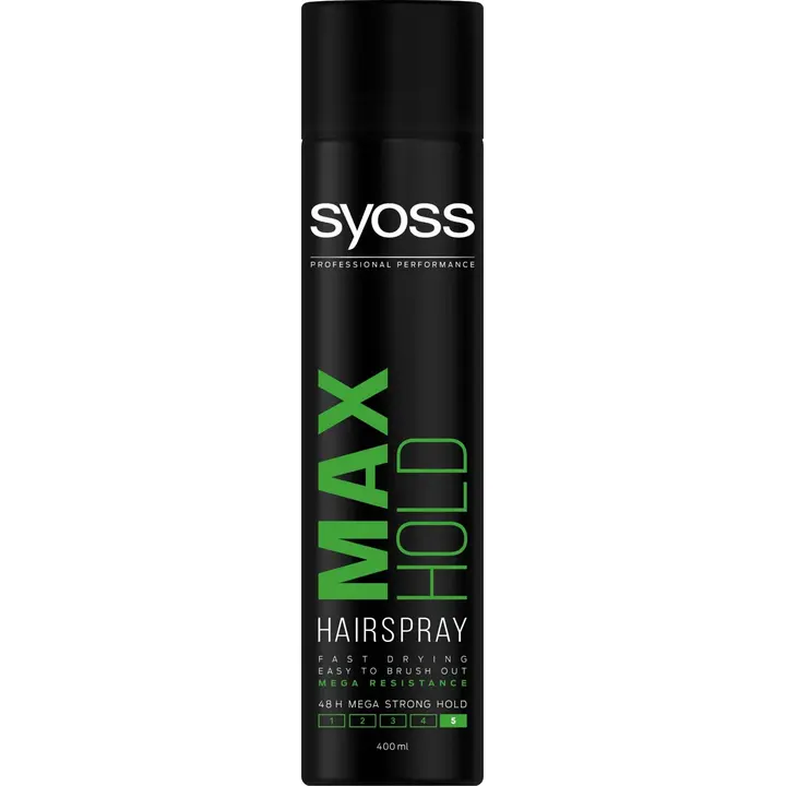 SYOSS 400ml Max Hold hiuskiinne