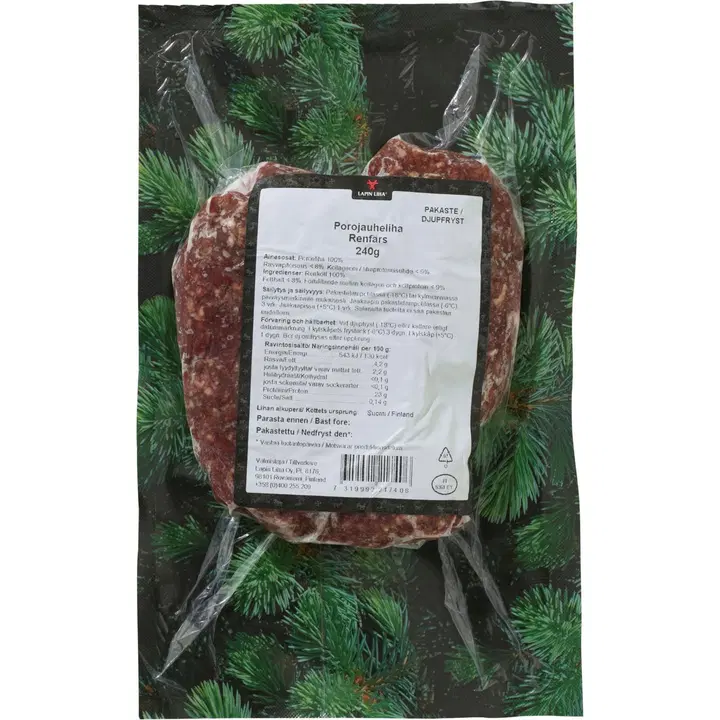Lapin Liha Porojauheliha 240g pakaste