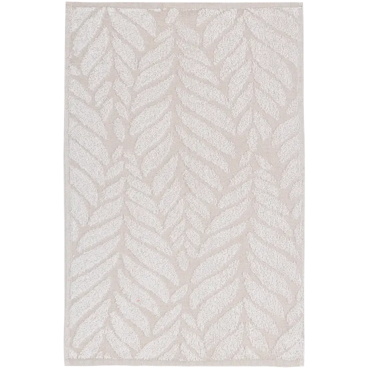 House käsipyyhe Leaf 30x50 cm, beige