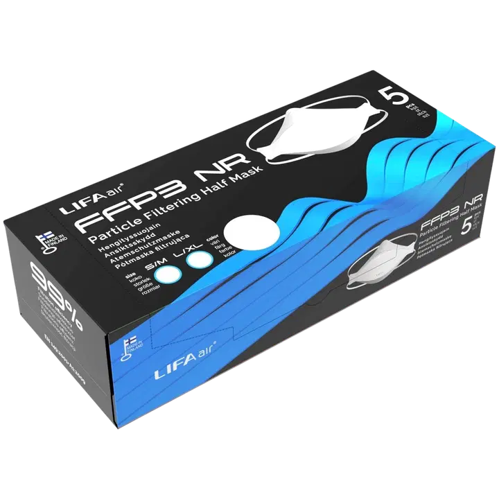 Lifa Air kotimainen FFP3 hengityksensuojain 5 kpl