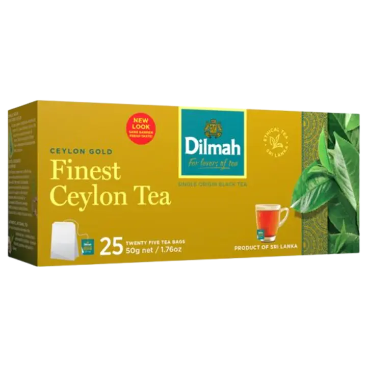 Dilmah Must tee niidiga kotis 25*2g Ceylon Gold
