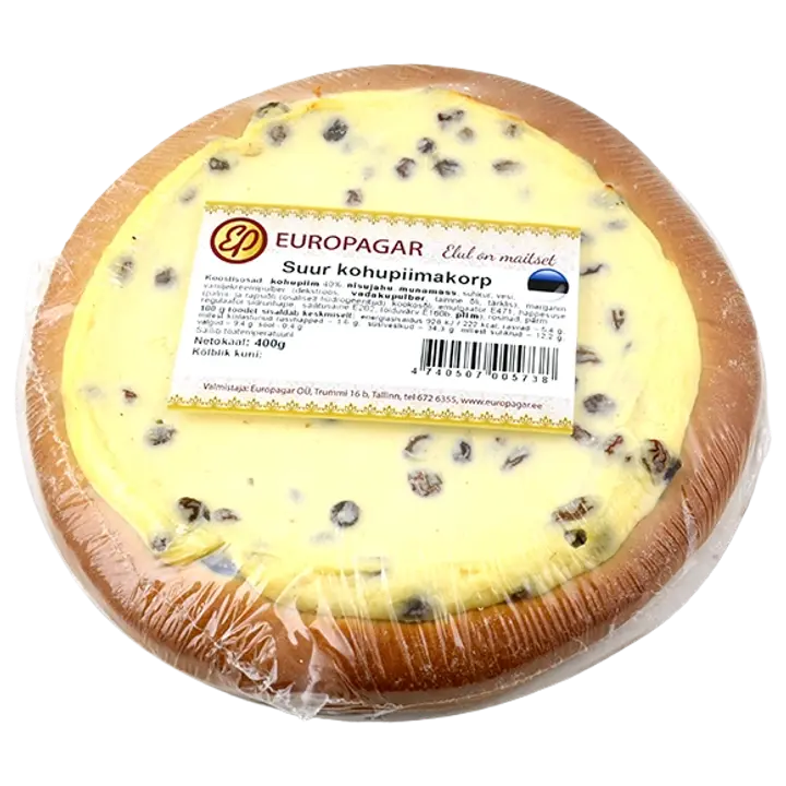 Suur kohupiimakorp, 400 g
