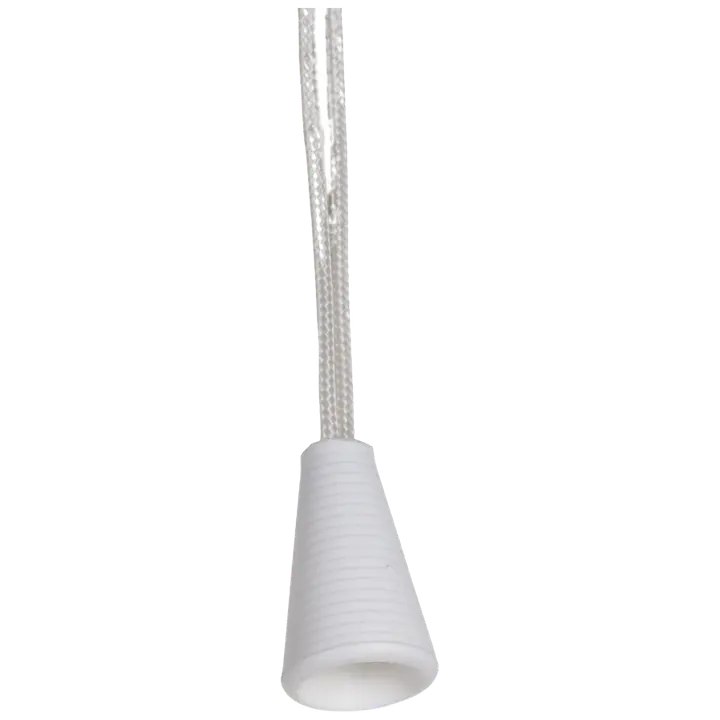 Ihanin sälekaihtimen narunuppi valkoinen 4kpl