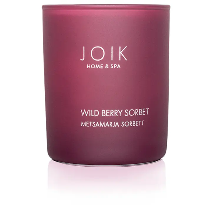 Joik rapsivahast lõhnaküünal metsamarja sorbett