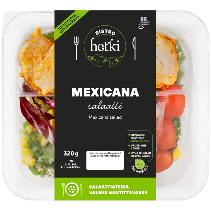 Fresh Hetki Bistro Mexicana salaatti 320 g