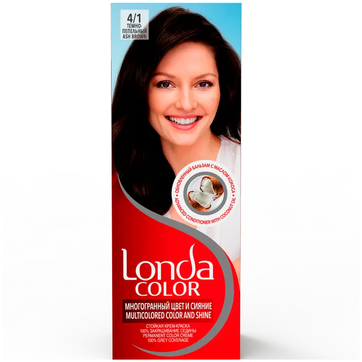 Püsivärv Londa Color 4/1 tuhkpruun