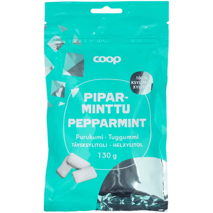 Coop täysxylitolipurukumi piparminttu 130 g
