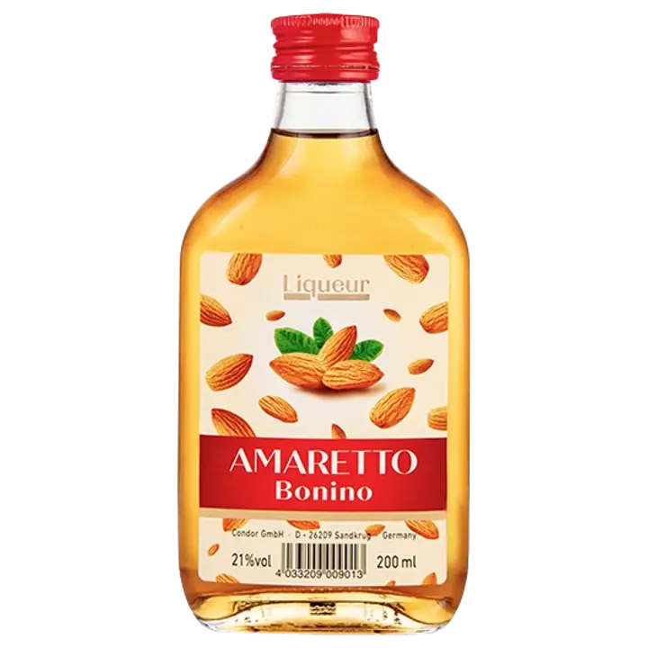Bonino Amaretto mandliliköör 21%vol 200ml