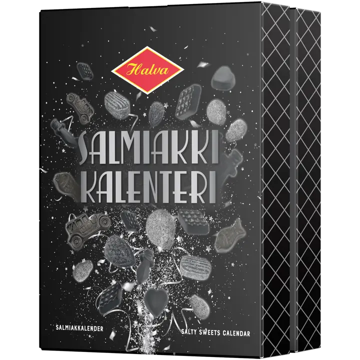 Halva Salmiakkikalenteri 200 g