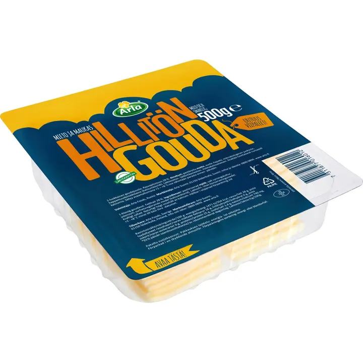 Arla Tolkuttomat Juustot Hillitön 500g Gouda viipale juusto