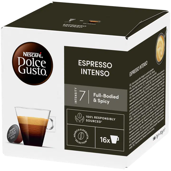 Nescafé Dolce Gusto 16kaps/112g Espresso Intenso kahvikapseli