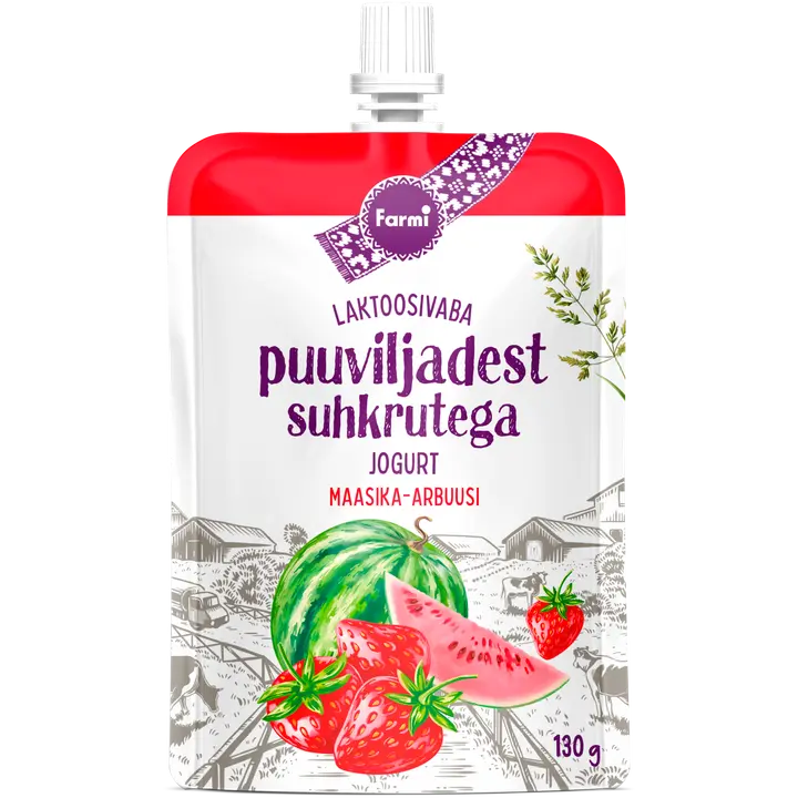 FARMI Maasika-arbuusi jogurt 130g
