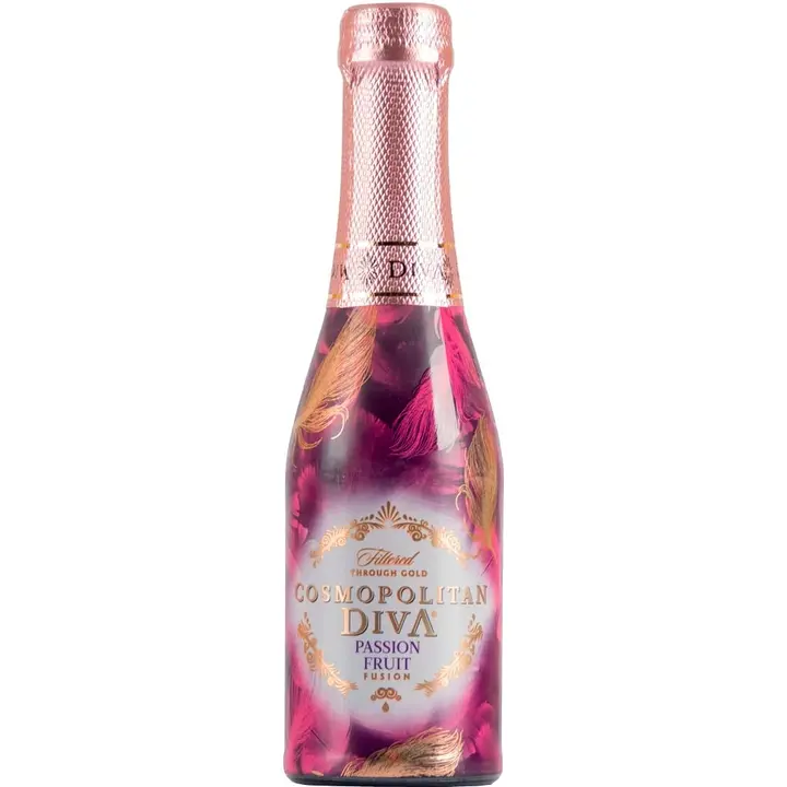 Cosmopolitan Diva Passionfruit maustettu omenaviinipohjainen kuohujuoma 5,5 til-% 0,2 l plo