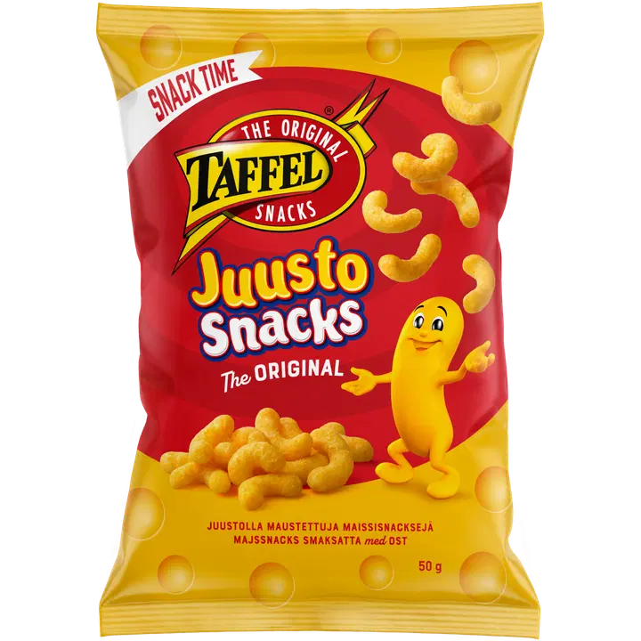 Taffel Juustosnacks ostbågar 50g