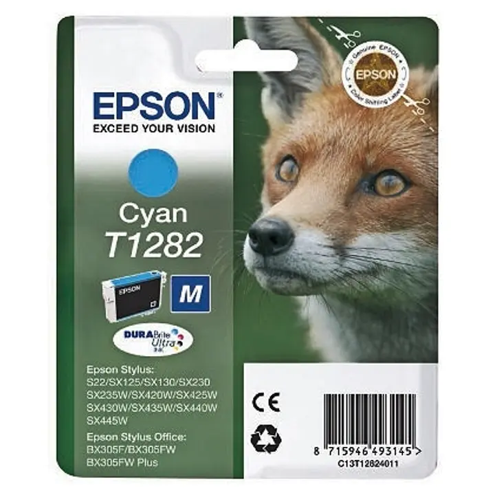 Epson mustepatruuna syaani T1282