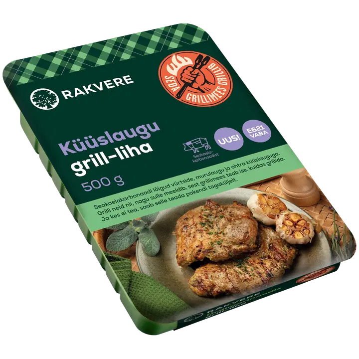 Rakvere Küüslaugu grill-liha kaelakarbonaadist 500 g