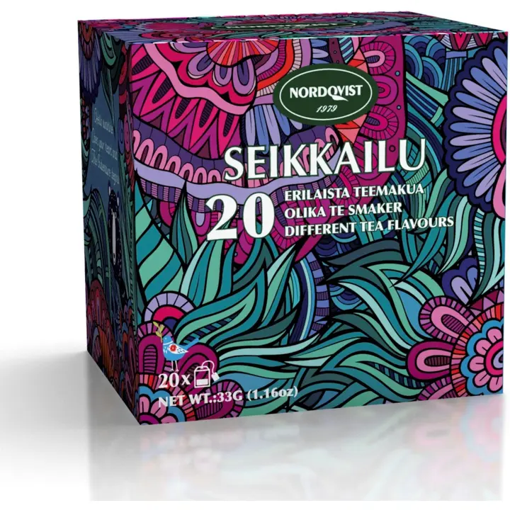 Nordqvist Seikkailu 33g pussitee lajitelmapakkaus