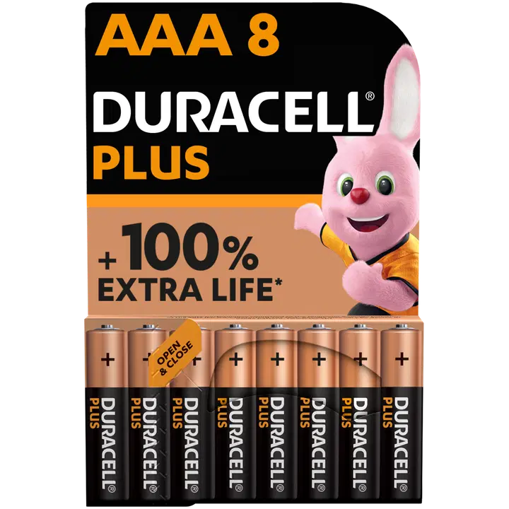 Duracell 8kpl Plus AAA