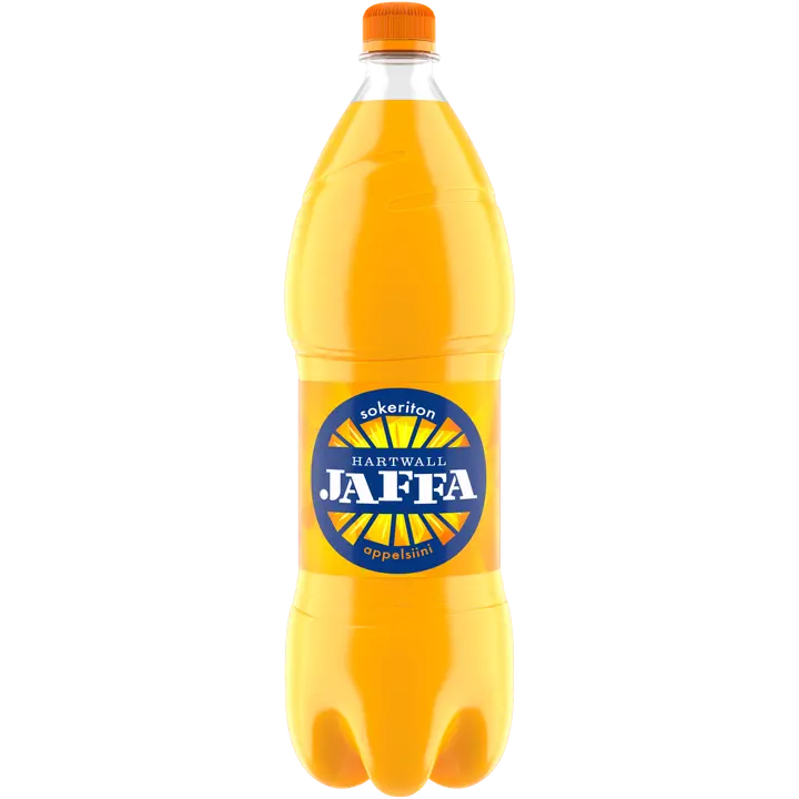 Hartwall Jaffa Appelsiini Sokeriton virvoitusjuoma 1,5 l