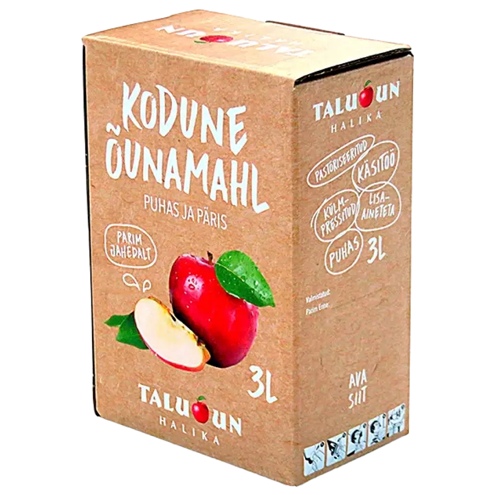 HALIKA Kodune õunamahl, 3l