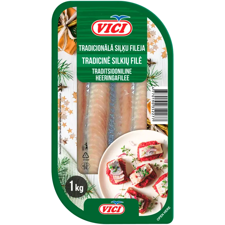 Heeringafilee traditsiooniline 1 kg