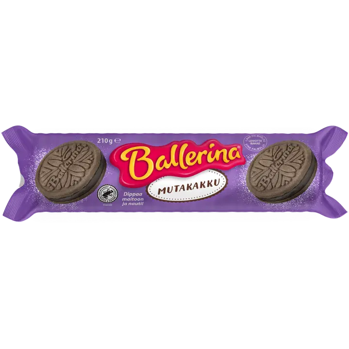 Kantolan Ballerina mutakakku täytekeksi 210g