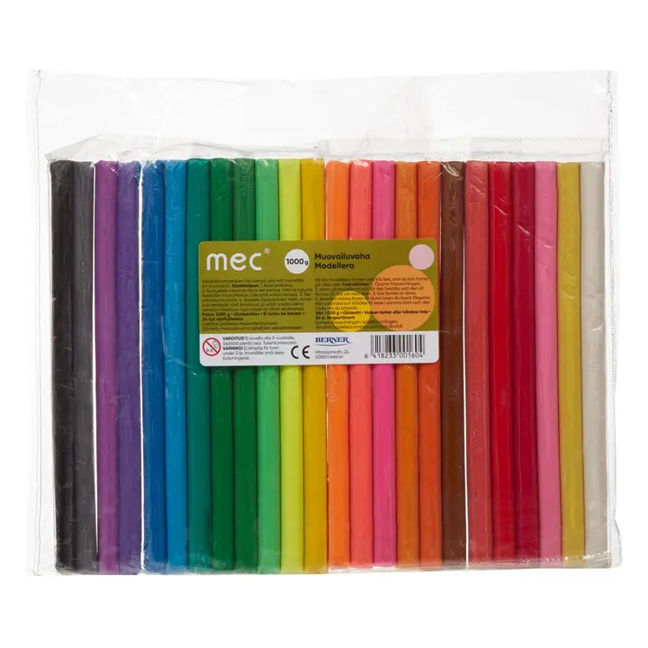 M.E.C muovailuvaha 24kpl 1kg