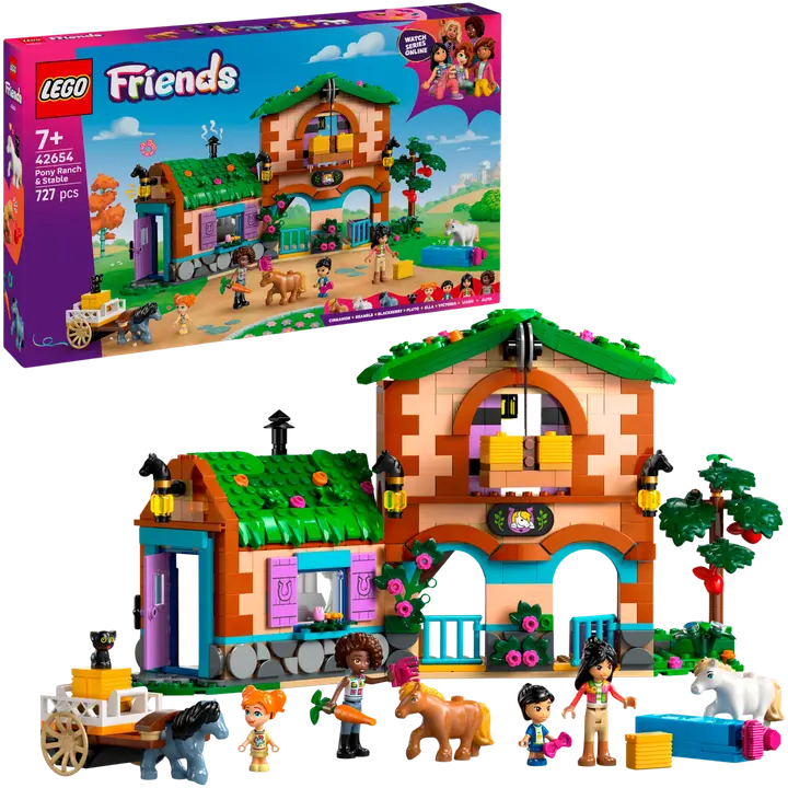 LEGO® Friends 42654 Maatilan ponitalli